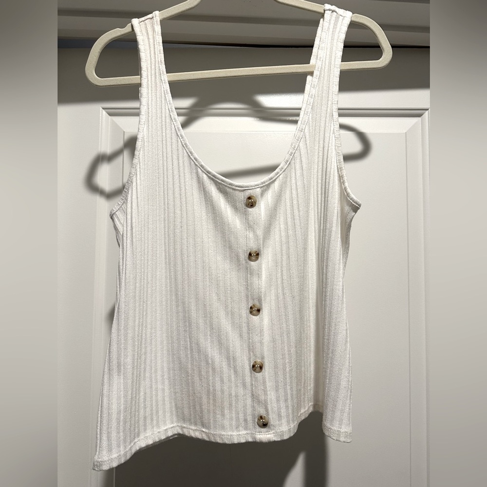 White tank top